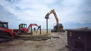 Pilings! Ocean front Ocean Beach III, NJ