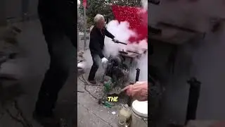 Popcorn Cannon: A 1900s Street Spectacle