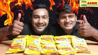 10 X Super Extra Spicy MAGGI EATING CHALLENGE 🔥 Indian Noodles Eating Competition | Maggi Challenge