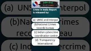 Prelims Knack - CRIME IN INDIA REPORT #bestiasacademy #prelimsknack - Answer in the Description.