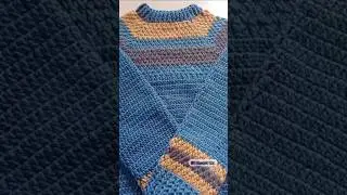 Beautiful Crochet Baby Sweater 🧶 || Crochet Baby Sweater for beginners #crochet #babysweater