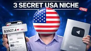 Top 3 Secret USA Niches in 2026 | USA Based Youtube Channel Kaise Banaye | Full Guide Step-by-Step 