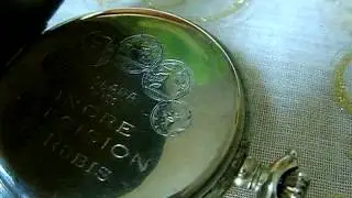 Golana pocket watch Swiss Made special production for Turkish Railroad