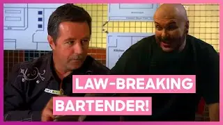 Charles Catches Reckless Las Vegas Bartender Breaking the Law | Mystery Diners | Love Reality