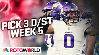 Texans, Cardinals, Vikings top Defense (D/ST) Start 'Em/Sit 'Em for Week 5 | Rotoworld | NFL on NBC