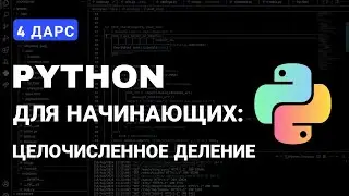 Дарси 4. Омузиши Python. Целочисленные тип данных. Урок 4, Питон