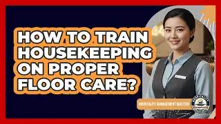 How To Train Housekeeping On Proper Floor Care?