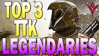 Destiny : Top 3 Taken King Legendary Weapons!