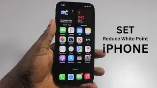 How to Set Reduce White Point on iPhone