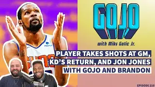 Rashod Bateman criticizes Ravens GM, KD's Return v Dame's Respect, Jon Jones & The Last of Us | GoJo