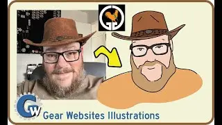 Drawing Gizzard Gary Illustration LIVE
