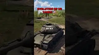 US Tank Evolution in War Thunder 🦅