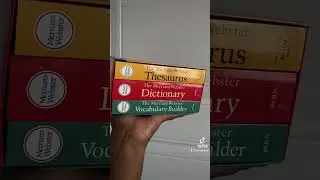 Expanding my vocabulary 📚 #dictionary #vocabulary #thesaurus #books