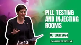 Pill Testing and Injecting Rooms
