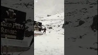 Beautiful Snowfall 🗻 🌿 🍃 #northernareas #gilgitbaltistan #viral #video #love #nature #travel #song