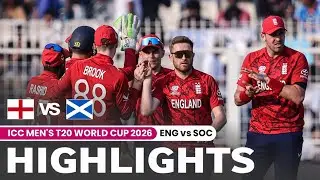 England vs Scotland T20 World Cup Match Highlights | ENG vs SCO Highlights | ICC World Cup 2026