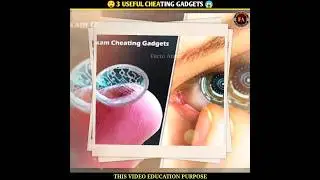 3 गजब के School Cheating Gadgets 😲 | Pt-1 @CrazyXYZ @MRINDIANHACKER #viral #facts #shorts