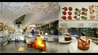 [曼谷美食]Paris Mikki~Open House at Central Embassy|文青書店超美空間．坐在書店裡吃法式甜點