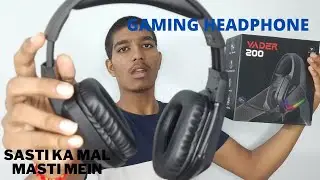 WINGS VADER 200 | Budget Gaming Headphones By Wings 200