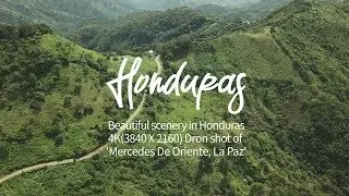 Beautiful Scenery in Honduras(4K Dron Shot)