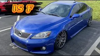 Ultrasonic Blue Mica Lexus IS-F | BAGGED