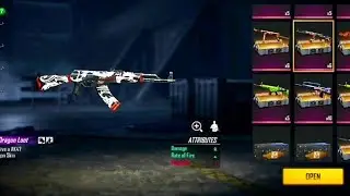 I GOT DRAGON AK PERMANENT SKIN ONLY ONE BOX #shorts #freefire