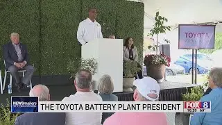 Newsmakers: Toyota battery plant president plants to build on strong North Carolina ties