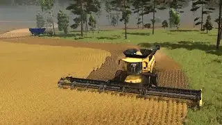 Building a Farm in A Forest | New Frontier #33 | FS 25 | Farming Simulator 25