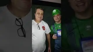 MANOLO REY DUBLADOR DO LUIGI NO GEEK DAY LONDRINA 2024 #canaltriplog