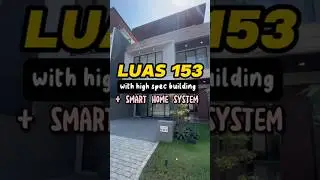 LUAS 153 , SPEC NYA HIGH BANGET, UDAH SMART HOME SYSTEM #citralandsurabaya #shorts #shortvideo