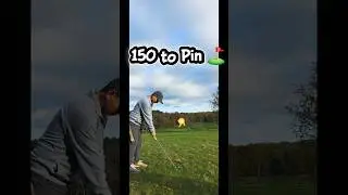 ⛳️150 out. Flag hunt.&rdquo; 🚩🔥#golfswing #reel #golflife #golfaddict#shorts