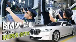 BMW 740LI: N&acirc;ng Tầm Đẳng Cấp Với Phim C&aacute;ch Nhiệt Huper Optik
