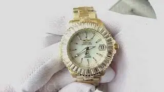 Invicta Grand Diver 47294 Automatic Women's Watch Gold | Золотые Женские Механические Часы Инвикта