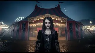 RABBIT HOLE (Official Song) – Knife in the Dark | A Descent into Circus-Themed Goth Rock #music