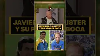 Javier Mac Allister and his time at Boca Juniors #football #argentina #macallister #bocajuniors #...