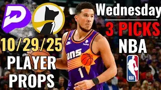 5-1 RUN🔥 PRIZEPICKS UNDERDOG NBA WEDNESDAY 10/29 BEST PLAYER PROPS TODAY!!
