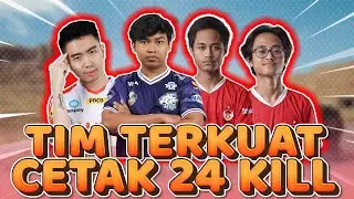 DIKEPUNG DARI BERBAGAI ARAH! MASIH BISA SURVIVE FULL TEAM! - PON PUBG MOBILE