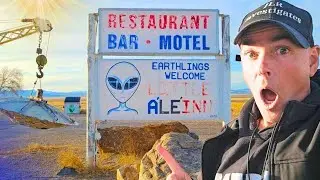 AREA 51. Alien Hotel & Bar. Rachel Nevada.