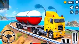 Oil Tanker Transport Driving - Heavy Cargo Transporter Truck Driver - Android Gameplay part - 5