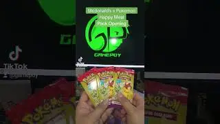 Mcdonald's x Pokemon TCG Happy Meal Pack Opening