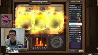 Amaz 12 Wins Warlock Arena - Alexstrasza or Majordomo?