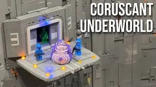 HUGE Lego Coruscant Underworld Star Wars MOC Showcase!