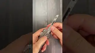 Modified Leatherman Charge TTI Plus, includes surgical handle, T-shank holder, thumb grip and more