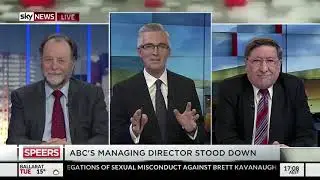 Bruce Hawker and Grahame Morris on SKY NEWS SPEERS 24.9.18