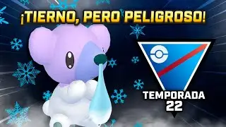 Shiny Cubchoo Level 50 Runny nose, betraying his rivals in Super League (1500 CP)! - GBL PvP Pok&eacute;...