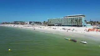 Fort Myers Beach - Spring Break Aerial View