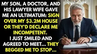 We're Moving In Tomorrow, Dad, My Son Said — I Smiled and Handed Him the $3.2M Sale Contract...