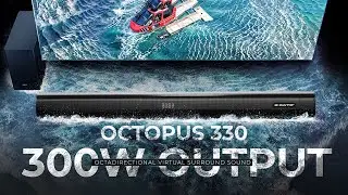 E GATE Octopus 330 | 300W 2.1Ch Soundbar with 6.5
