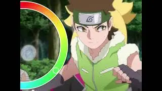 Boruto color wheel trend