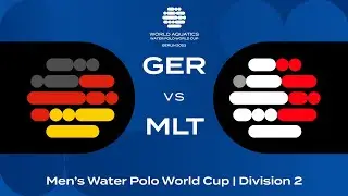 LIVE | Germany vs Malta | Men's Water Polo World Cup 2023 | Berlin